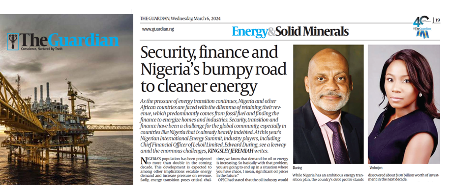 Nigeria's bumpy road to cleaner energy